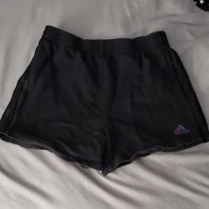 Youth size medium black on black shorts